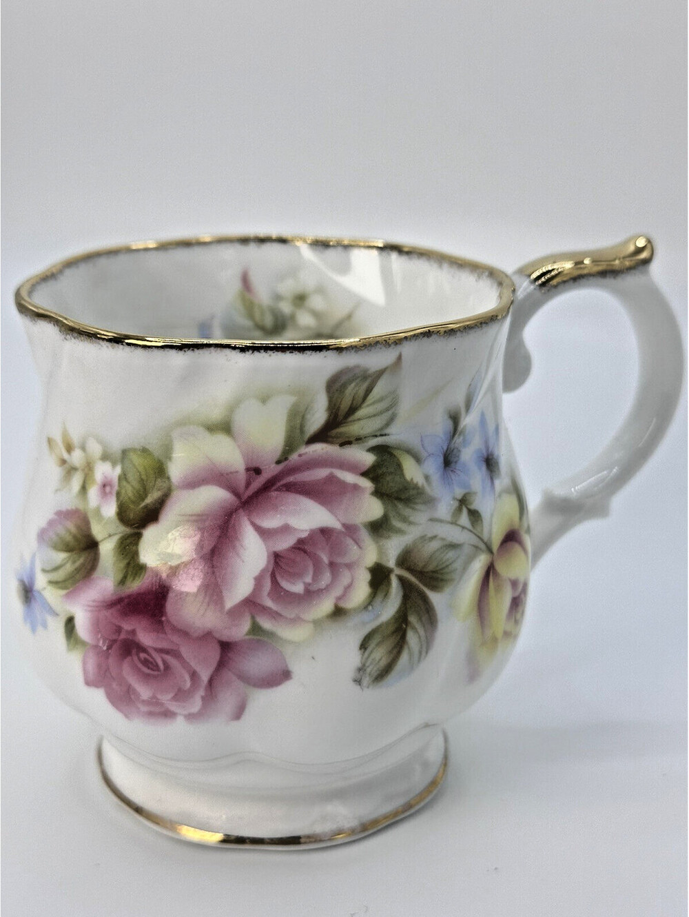 VTG Queen’s fine bone china Old English Rose Tea Cup Only (No Saucer)